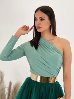 Body Asimétrico Frunces