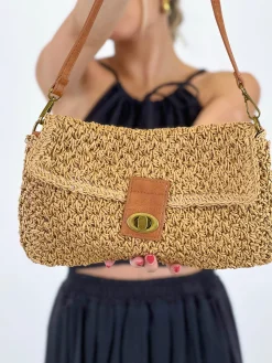 Bolso bandolera rafia Maui