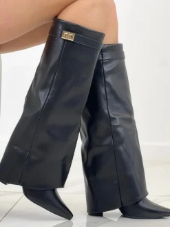 Botas polaina tacón