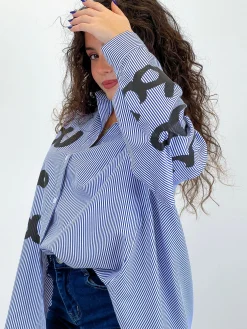 Camisa rayas oversize