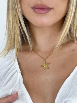 Collar abalorio acero