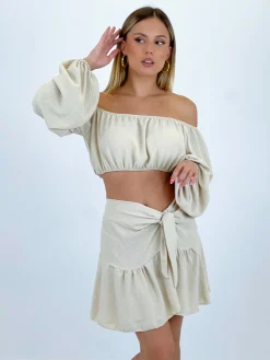 Conjunto falda pareo