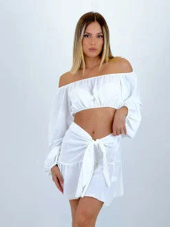 Conjunto falda pareo