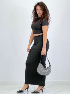 Conjunto falda tejido yoga