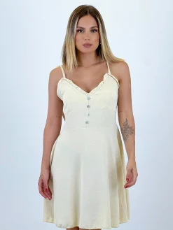 Vestido corto tirantes regulables