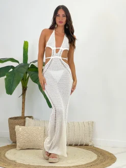 Vestido croché Kravia